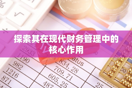 凤泉探索其在现代财务管理中的核心作用