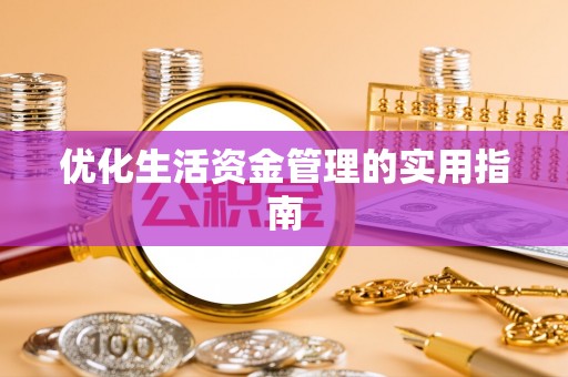 凤泉优化生活资金管理的实用指南