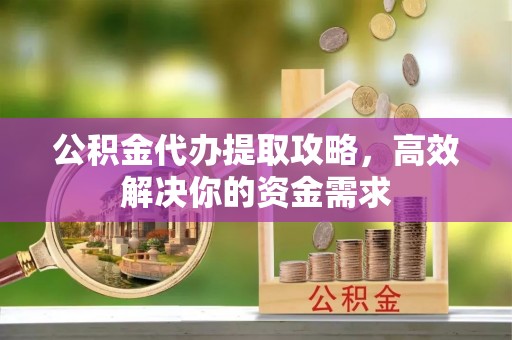 凤泉公积金代办提取攻略，高效解决你的资金需求