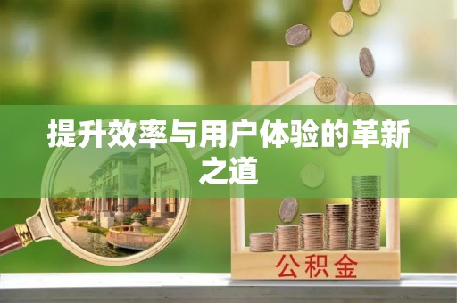 凤泉提升效率与用户体验的革新之道